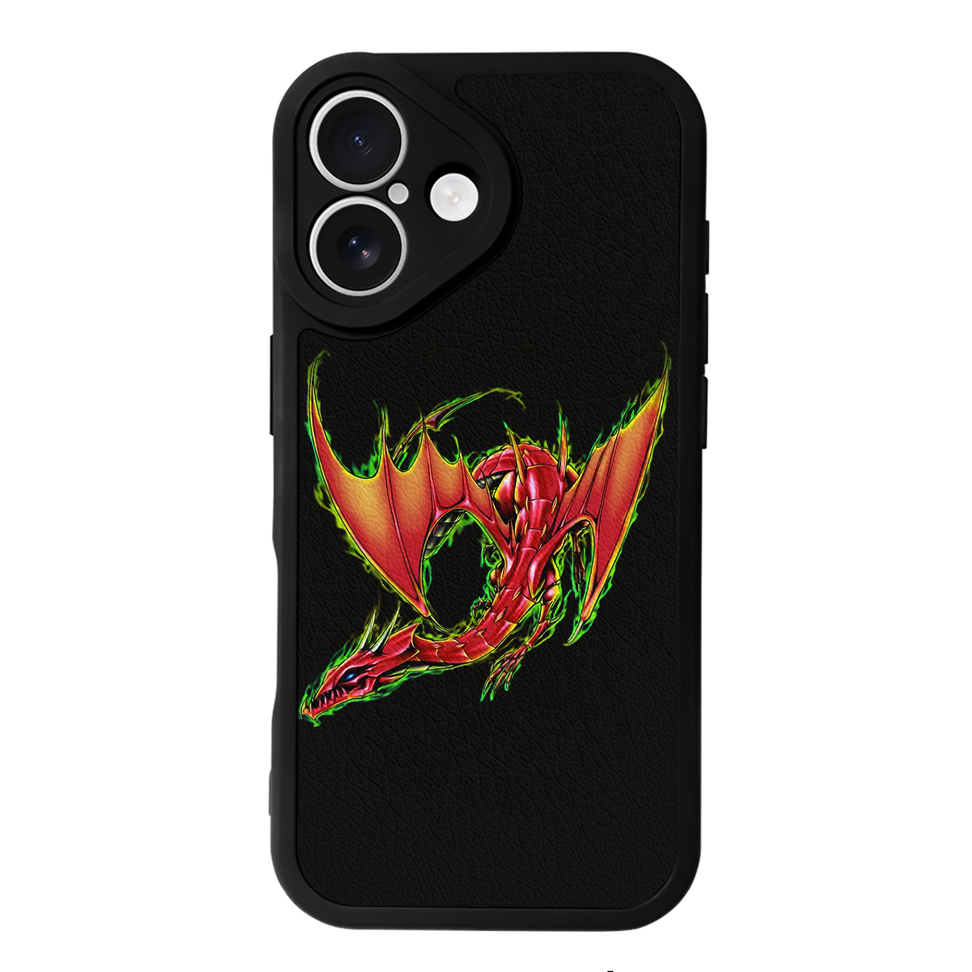 （画像用） 遊☆戯☆王 Yu-Gi-Oh! 【iPhone 16シリーズ対応】シリコンスマホケース（レザー調） 材質：シリコン